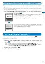 Предварительный просмотр 57 страницы Docomo FOMA SO902I User Manual