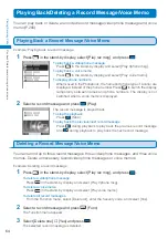 Предварительный просмотр 66 страницы Docomo FOMA SO902I User Manual