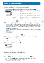 Предварительный просмотр 107 страницы Docomo FOMA SO902I User Manual