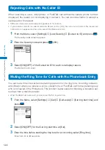 Предварительный просмотр 126 страницы Docomo FOMA SO902I User Manual