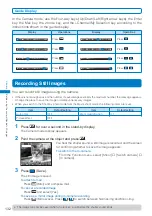 Предварительный просмотр 134 страницы Docomo FOMA SO902I User Manual