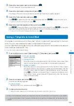 Preview for 195 page of Docomo FOMA SO902I User Manual