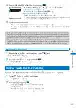 Preview for 197 page of Docomo FOMA SO902I User Manual