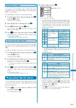 Preview for 243 page of Docomo FOMA SO902I User Manual