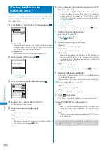 Предварительный просмотр 264 страницы Docomo FOMA SO902I User Manual