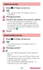 Preview for 136 page of Docomo Galaxy note edge sc-01g Instruction Manual