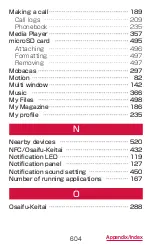 Preview for 606 page of Docomo Galaxy note edge sc-01g Instruction Manual