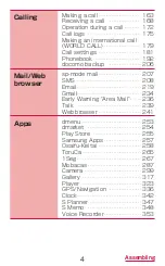 Preview for 6 page of Docomo GALAXY S4 SC-04E Instruction Manual