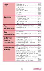 Preview for 7 page of Docomo GALAXY S4 SC-04E Instruction Manual