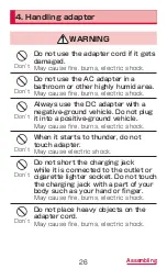 Preview for 28 page of Docomo GALAXY S4 SC-04E Instruction Manual