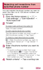 Preview for 192 page of Docomo GALAXY S4 SC-04E Instruction Manual