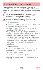 Preview for 204 page of Docomo GALAXY S4 SC-04E Instruction Manual