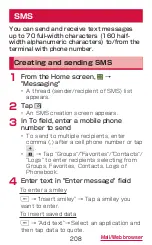 Preview for 210 page of Docomo GALAXY S4 SC-04E Instruction Manual