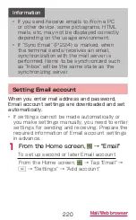 Preview for 222 page of Docomo GALAXY S4 SC-04E Instruction Manual