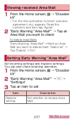 Preview for 239 page of Docomo GALAXY S4 SC-04E Instruction Manual