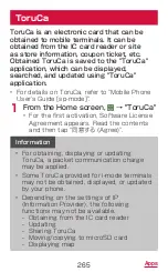 Preview for 267 page of Docomo GALAXY S4 SC-04E Instruction Manual