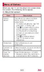 Preview for 322 page of Docomo GALAXY S4 SC-04E Instruction Manual