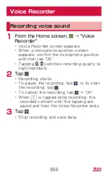 Preview for 355 page of Docomo GALAXY S4 SC-04E Instruction Manual