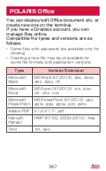 Preview for 369 page of Docomo GALAXY S4 SC-04E Instruction Manual