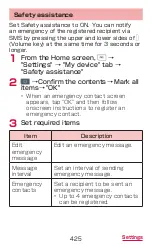 Preview for 427 page of Docomo GALAXY S4 SC-04E Instruction Manual