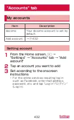 Preview for 434 page of Docomo GALAXY S4 SC-04E Instruction Manual