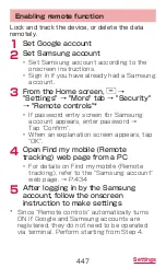 Preview for 449 page of Docomo GALAXY S4 SC-04E Instruction Manual