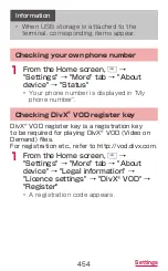 Preview for 456 page of Docomo GALAXY S4 SC-04E Instruction Manual