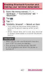 Preview for 469 page of Docomo GALAXY S4 SC-04E Instruction Manual