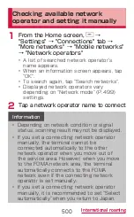 Preview for 502 page of Docomo GALAXY S4 SC-04E Instruction Manual