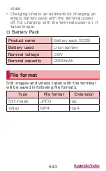 Preview for 545 page of Docomo GALAXY S4 SC-04E Instruction Manual