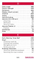 Preview for 567 page of Docomo GALAXY S4 SC-04E Instruction Manual