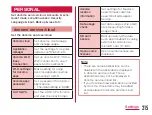 Предварительный просмотр 217 страницы Docomo L-01F Instruction Manual