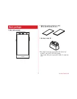 Предварительный просмотр 3 страницы Docomo M02 Instruction Manual