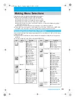 Предварительный просмотр 25 страницы Docomo mova SH506iC Manual