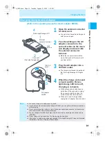 Предварительный просмотр 33 страницы Docomo mova SH506iC Manual