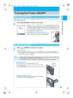 Предварительный просмотр 37 страницы Docomo mova SH506iC Manual