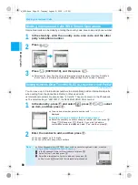 Предварительный просмотр 52 страницы Docomo mova SH506iC Manual