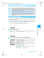 Предварительный просмотр 79 страницы Docomo mova SH506iC Manual