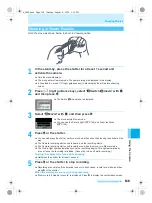 Предварительный просмотр 141 страницы Docomo mova SH506iC Manual