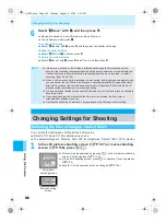 Предварительный просмотр 142 страницы Docomo mova SH506iC Manual