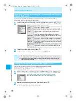 Предварительный просмотр 144 страницы Docomo mova SH506iC Manual