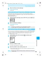 Предварительный просмотр 147 страницы Docomo mova SH506iC Manual