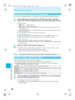 Предварительный просмотр 148 страницы Docomo mova SH506iC Manual