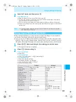 Предварительный просмотр 149 страницы Docomo mova SH506iC Manual