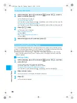 Предварительный просмотр 156 страницы Docomo mova SH506iC Manual