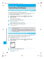 Предварительный просмотр 194 страницы Docomo mova SH506iC Manual