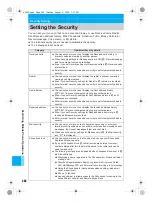 Предварительный просмотр 204 страницы Docomo mova SH506iC Manual