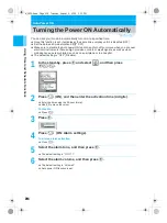 Предварительный просмотр 216 страницы Docomo mova SH506iC Manual