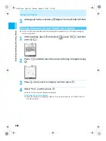 Предварительный просмотр 236 страницы Docomo mova SH506iC Manual