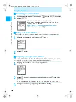 Предварительный просмотр 240 страницы Docomo mova SH506iC Manual